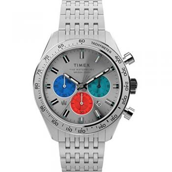 Timex Uhr Waterbury Chronograph TW2V42400 Silber