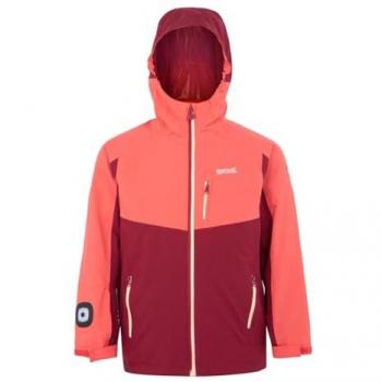 Chaqueta 3 en 1 Senderismo Rojo Brick Regatta Trekktain infantil