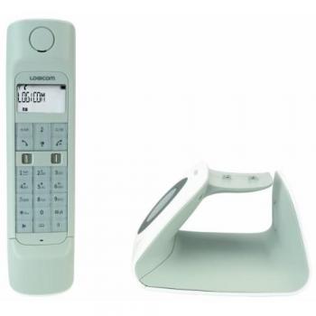 Logicom Retro-Festnetz-Anrufbeantworter Weiß