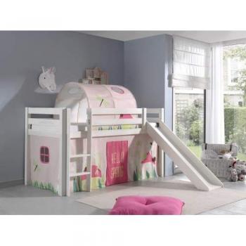 Vipack European Single Mid Sleeper Loft Bed 90 x 200 cm