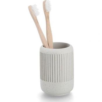 Bicchiere per Spazzolini Grigio Cemento