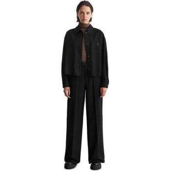 Elegante Nadelstreifenbluse für Damen, Größe XS