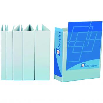 Carpeta canguro 65mm 4 anillas mixtas A4 Iberplas 8465M411