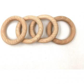 40mm Wooden Teething Rings