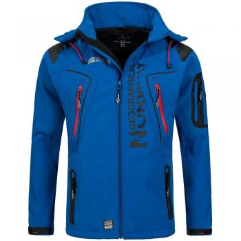 Techno Softshell Herrenjacke aus Norwegen – Royal M mit abnehmbarer Kapuze