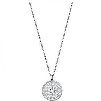 Swarovski Locket colgante, color blanco, Baño de Rodio 5397124