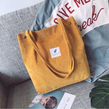 Sac réutilisable en toile vintage pour femmes