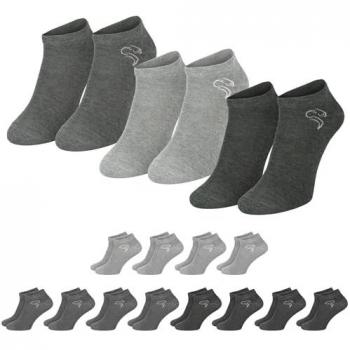 Set de calcetines cortos unisex en tonos grises