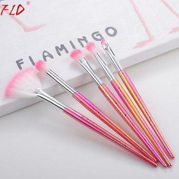 5 Pcs Colorful Eye Makeup Brushes