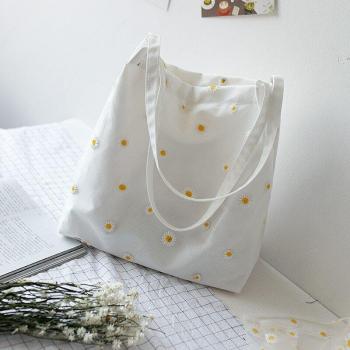 Small Canvas Handbag for Female Shoppers