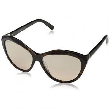 Swarovski Sonnenbrille SK0136-52G-58 Marroni per Occhiali da Sole da Donna con Lente da 58mm
