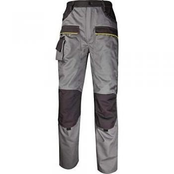 Pantalon professionnel DeltaPlus gris clair et foncé XXL