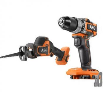 Ensemble Perceuse et Scie Sabre 18 V Brushless – AEG Subcompact