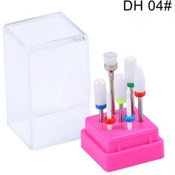 Set de fresas para manicura 7 unidades acero tungsteno