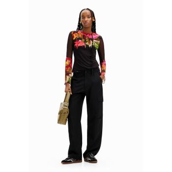 Sunset Floral Tee – Small Red Edition