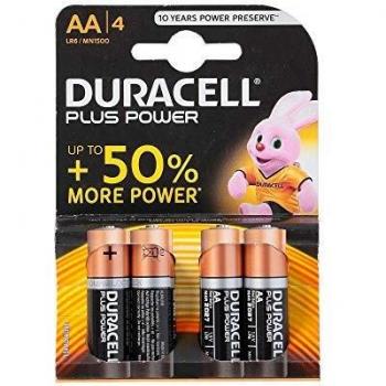 DURACELL PLUS STILO AA ALKALINE B4