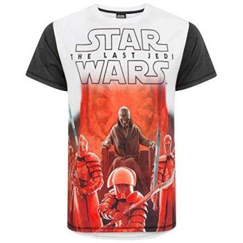 Men’s Star Wars Medium White Shirt – Short Sleeved Graphic Tee
