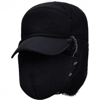 Casquette polaire avec capuche