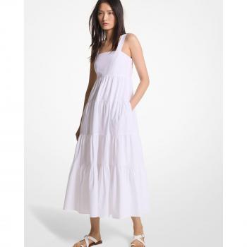 Longo Popelina con tirantes, estilo Michael Kors