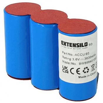 Extensilo Recharge 3600 mAh – Compatible Wolf Garten 7084889