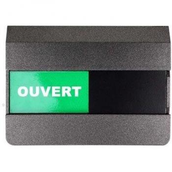 Plaque de Porte Mobile avec Indication Ouvert/Fermé