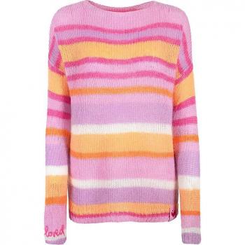 Strickpullover LIEBLINGSSTÜCK AnnikaL, Damen, Gr. 42, bunt (mehrfarbig gestreift)