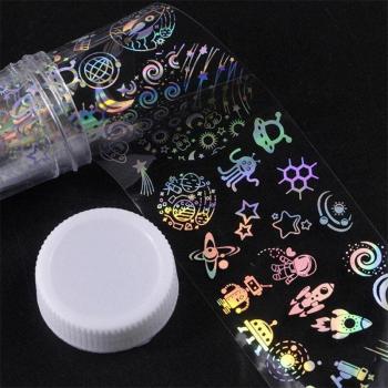 Calcomanías de Aluminio para Manicura DIY