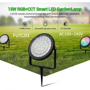 Miboxer Luz de Jardín 24V RGB + CCT Impermeable