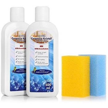 AQUA CLEAN Ultra Keramikschutz – 4‑teilige Ceramico Kristall Sanitärpolitur