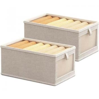 Organisateur suspendu de pantalons – panier de rangement compact
