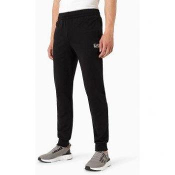 EA7 Pantalón de chándal negro para hombre, talla 3XL