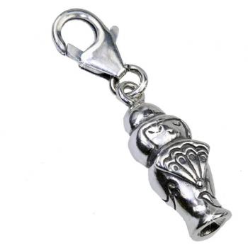 925 Sterling Kokeshi‑Charm aus International Connection