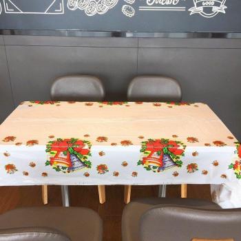Rechteckige Tischdecke Weihnachten Einweg