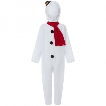 Traje Festivo de Hombre de Nieve