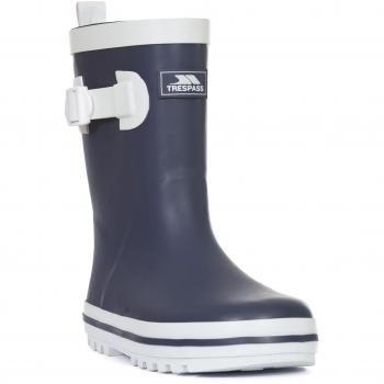 Trespass Botas de Lluvia para Niños, Modelo Trumpet, Azul Navy