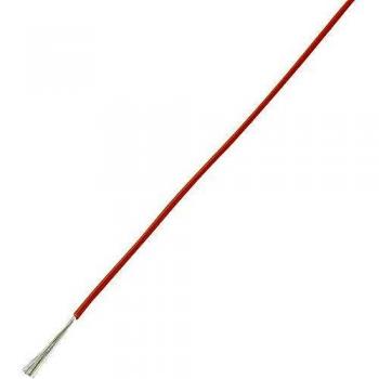 Tru Components 1 x 0.22 mm² Red LiY Cable 25 m