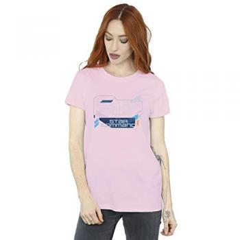 Star Command Icons Lightyear Cotton Boyfriend Top (Unisex)