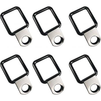 Accessoire de remorque Jeep Wrangler, anneau en D en acier inoxydable