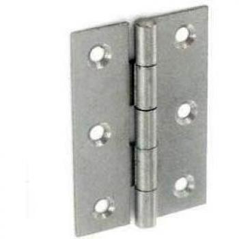 Pair of 50mm Steel Butt Hinges