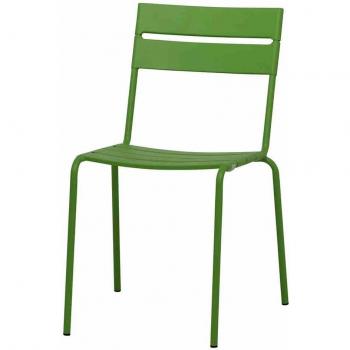 Siena Mybalconia 255053 – Grüne Stapel-Sessel im Mattstahl-Design