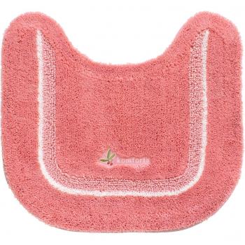Compact Pink Oka Toilet Mat