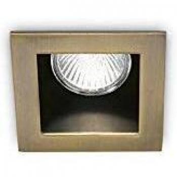 Funky 1 Light Recessed Spotlight Bronze GU10