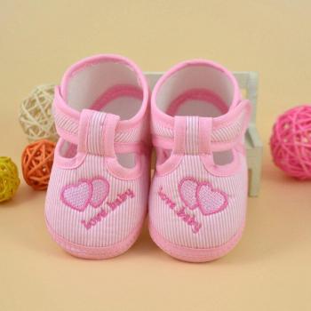 Pudcoco Soft Sole Infant Crib Shoes 0-12 Months