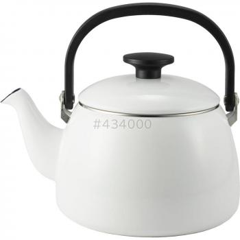 Fuji Enamel Cotton Plus 2.5L Kettle in White – CTP‑2.5K.W