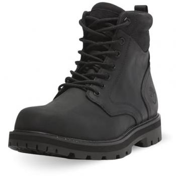 Bottes mi-hautes Timberland Britton Road à lacets pour homme, couleur noire, Taille: 41