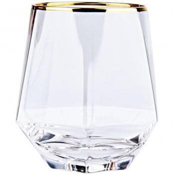 Vasos de cristal colorido para whisky Phnom Penh