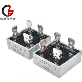 5Pcs KBPC3510 Power Diode Bridge Rectifier 35A 1000V
