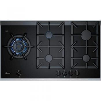 NEFF T29TA79N0 N90 Glass Top Gas Cooktop, Ceramic Finish