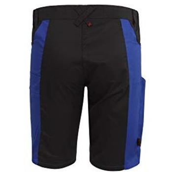 QUALITEX Handwerker-Shorts X-Serie kornblau/schwarz Damen: 62 Herren: 68