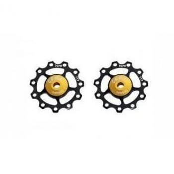 Cema Roldanas Cerámicas Doradas para Shimano/Sram